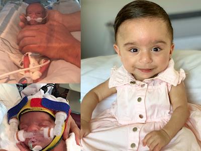 Tiny but Mighty baby raises money for The Neonatal Trust