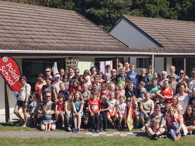 Polish children's camp in El Rancho