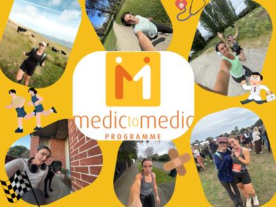 Lily and Georgia's Miles for Medic to Medic