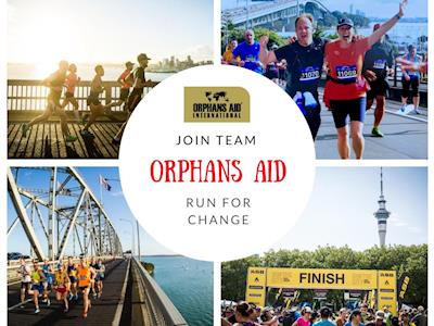 Team Orphans Aid Auckland Marathon