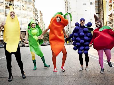 Running 21km dressed as a vegetable... to fight food waste!