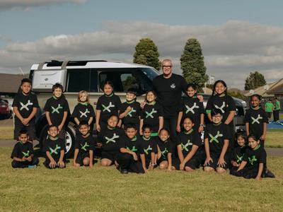 Armstrong's Land Rover - Mitey Drive for Mental Health with Sir John Kirwan