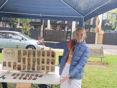 Donation from earring sales for Joyya