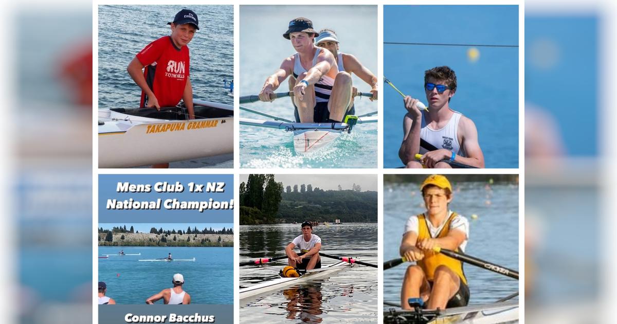 Help Connor Bacchus row for NZ in the Junior World Champs in Italy