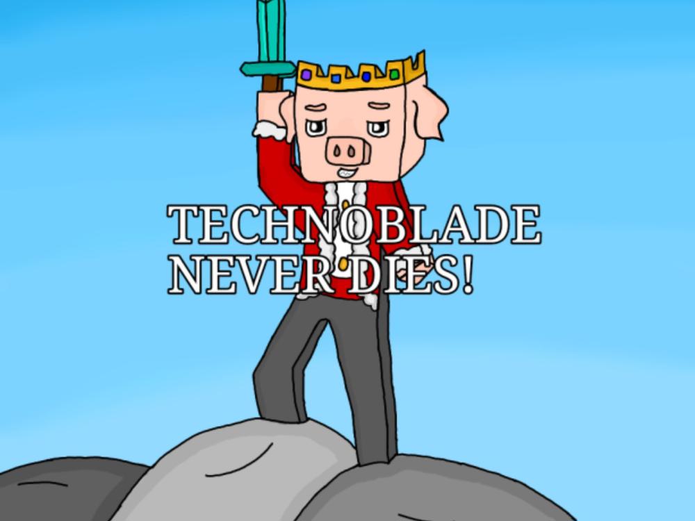 Technoblade Never Dies GIF