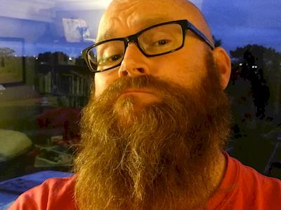 Sacrificing my beard for the animals