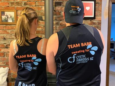 Team Barr sweating for Cystic Fibrosis
