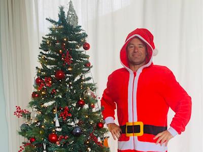 I’m wearing a Santa outfit every day until Christmas!!