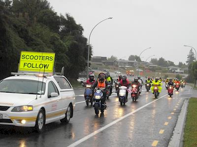 Terena Currey's Central Plateau Scooter Challenge