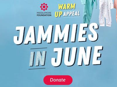 Jammies in June Warm Up Appeal 2022