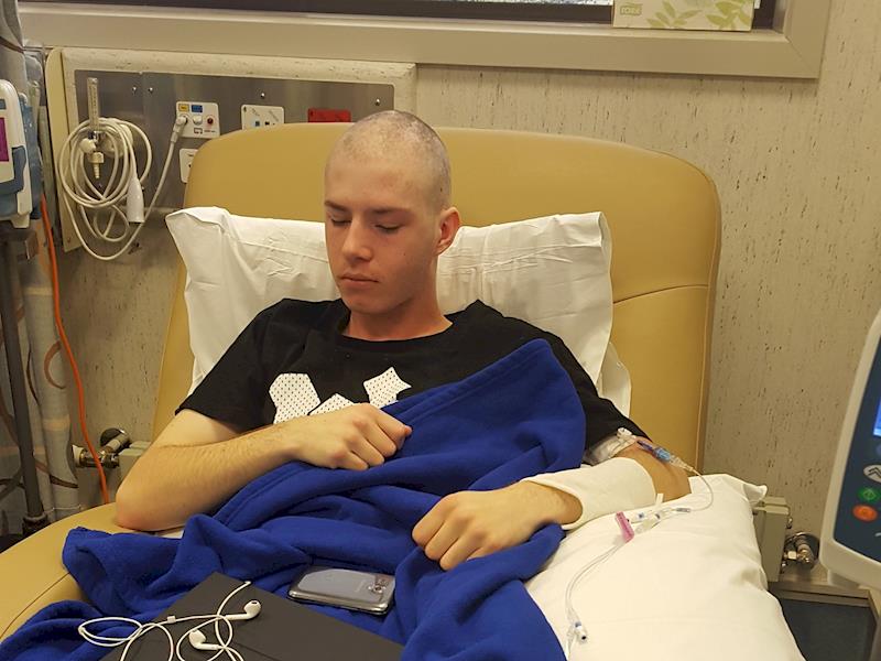 Help Nathan Black through 9 weeks of chemotherapy for