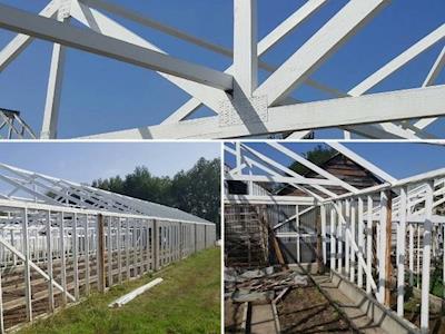 Salvage and Restore a Beautiful Greenhouse