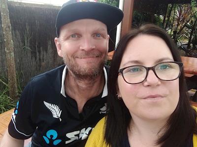 Greg and Brigie do Round The Bays