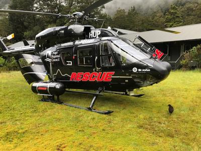 Scott Faithfull riding in the 2022 Westpac Rescue Chopper Appeal Bike Ride from Queenstown to Invercargill