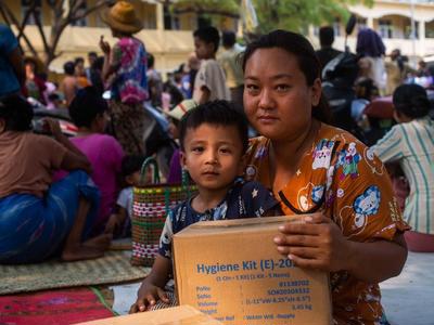 UNICEF Myanmar Earthquake Emergency