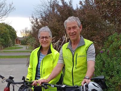 Helen & Walter aim to bike 4x our age