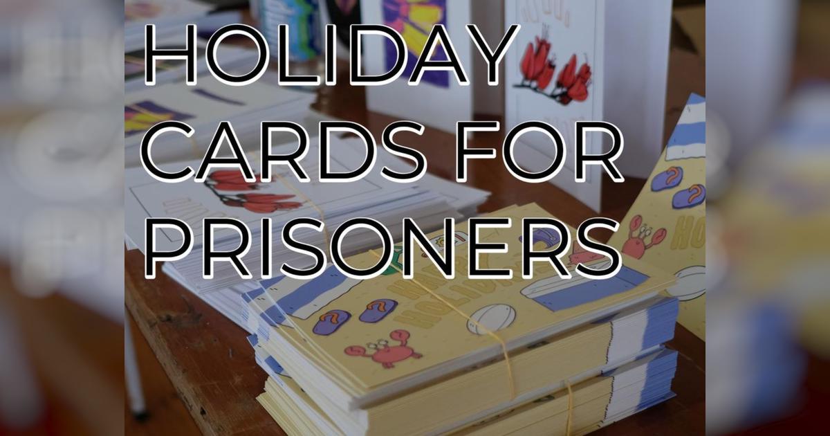 Send prisoners some holiday cheer! Givealittle