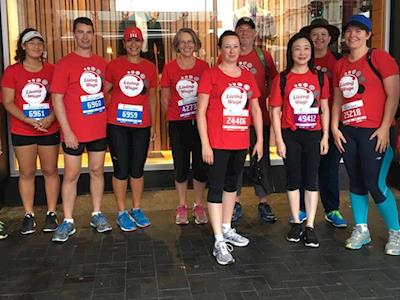 Support Living Wage Auckland at Round the Bays