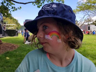 Nicole Lacey Skydiving for Camp Quality 2020