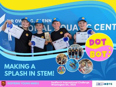 Team DOT BOT’s Next Big Splash!