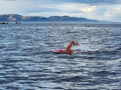 Danielle’s 40km swim for Dementia New Zealand