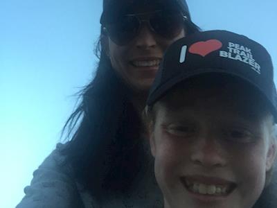 Running the Peak Trail Blazer for Heart Kids HB