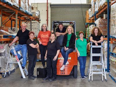 Help us buy a refrigerated shipping container so we can give away more donated food this Christmas