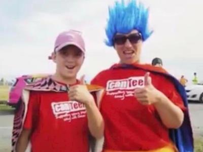 It’s payback time!! Beating the feet for Canteen HB!