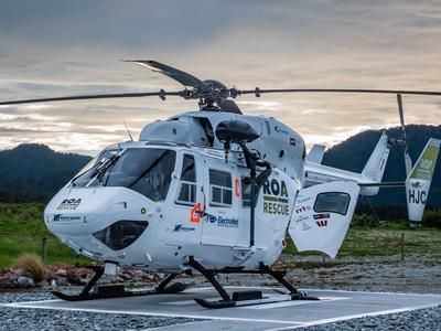 West Coast ROA Mining Rescue Helicopter