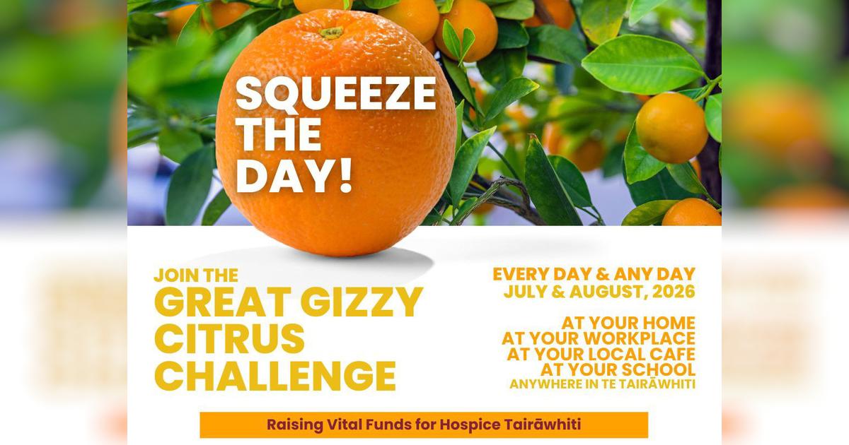 The Great Gizzy Citrus Challenge 2026 - Givealittle