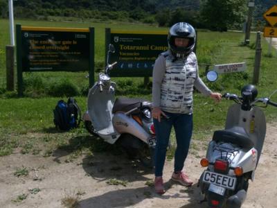 Seals to Eels 245 kilometer Scooter  ride - fundraiser for Nelson Marlborough Rescue Helicopter