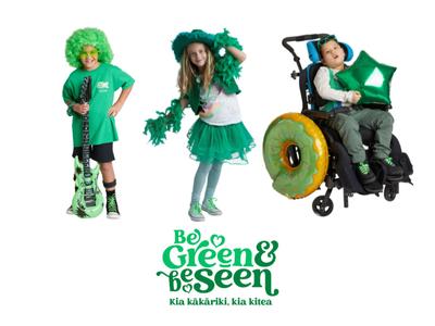 Be Green & Be Seen 2025 - support Kiwis living with Cerebral Palsy