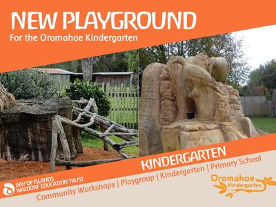 Oromahoe Kindergarten new playground