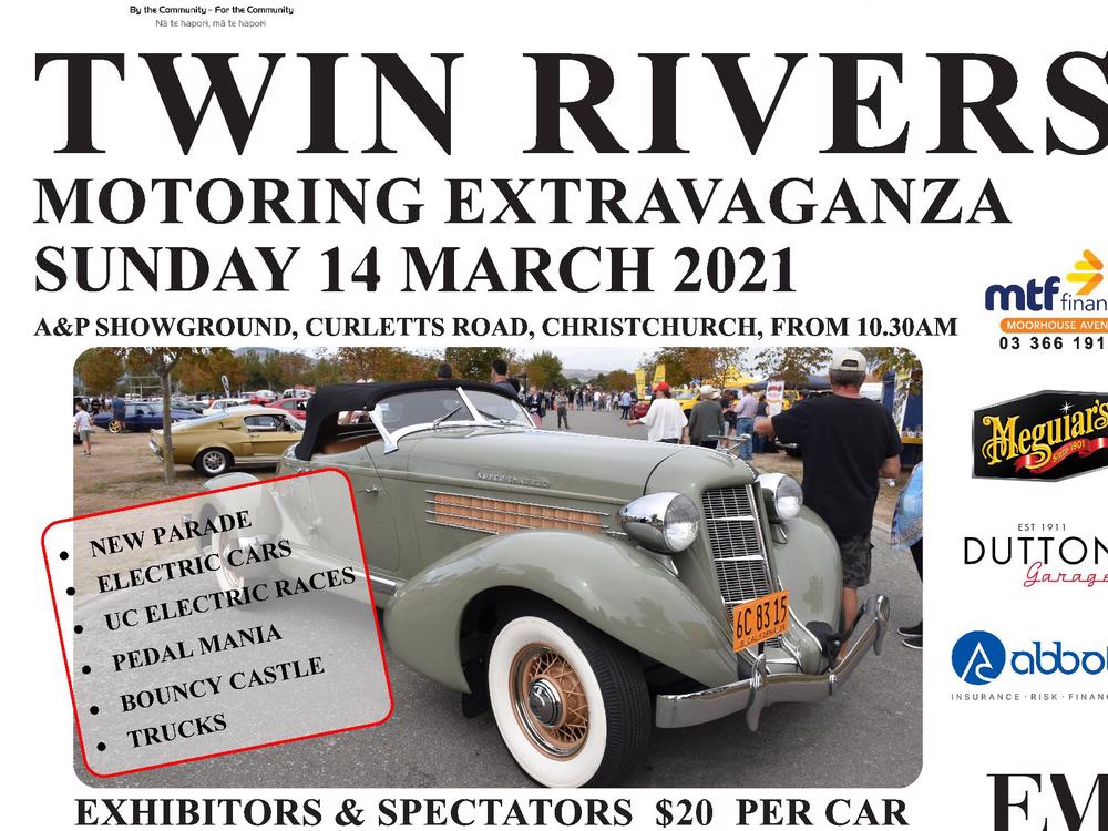 Twin Rivers Motoring Extravaganza Givealittle