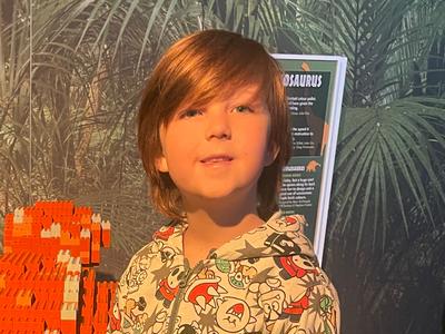 Zaviers haircut for charity!!!