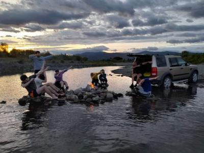 The Floating Nerds for the Carterton pool