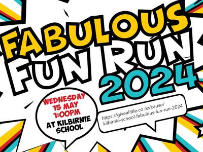 Kilbirnie School Fabulous Fun Run 2024! Thurs 16 May.