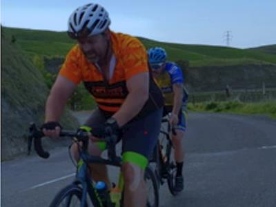  Bryce rides around Lake Taupo for MS