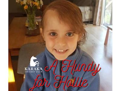 Karaka Cricket Club - A Hundy for Hollie