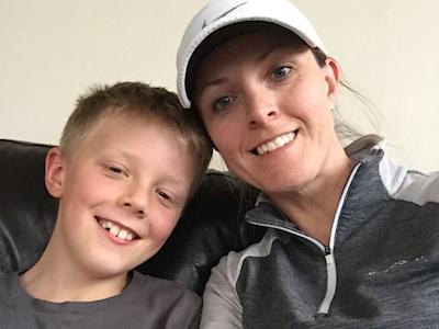 Running the Peak Trail Blazer for Heart Kids HB