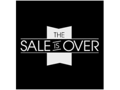 The Sale is Over