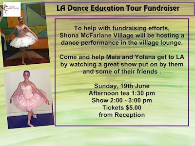 Shona McFarlane Retirement Village Concert