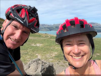 Biking the crater rim to bring joy to kids in India