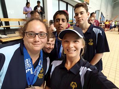 Shan & Stu's Swim for Special Olympics!