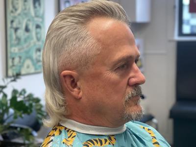 MULLETS FOR HOPE… donate I’m getting older , there won’t be any hair next year