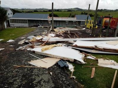 Cyclone Gabrielle destroys our amazing little school!!