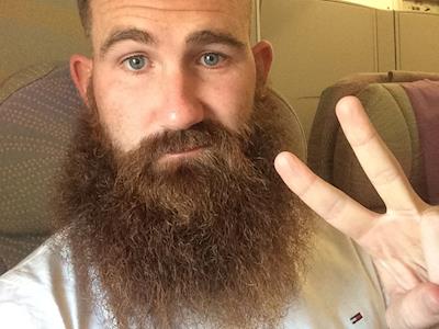 Shaving The Beard, All For A Good Cause Because Every Second Counts