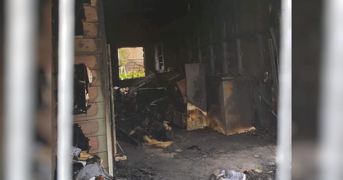 House Fire destroys family home. Givealittle