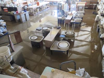 Help Taradale Pottery Club and Waiohiki Arts Village and its residents recover from Cyclone Gabrielle
