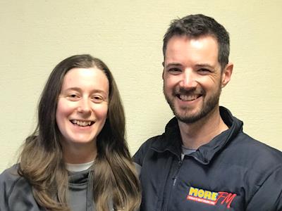 Rachel and Joel sponsored by Whyte Waters and More FM